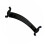 4/4 Full Size Violin Shoulder Rest Set, Adjustable Black Plastic Soft Pad for Easy Storage and Sorting 1