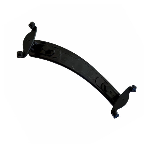 4/4 Full Size Violin Shoulder Rest Set, Adjustable Black Plastic Soft Pad for Easy Storage and Sorting
