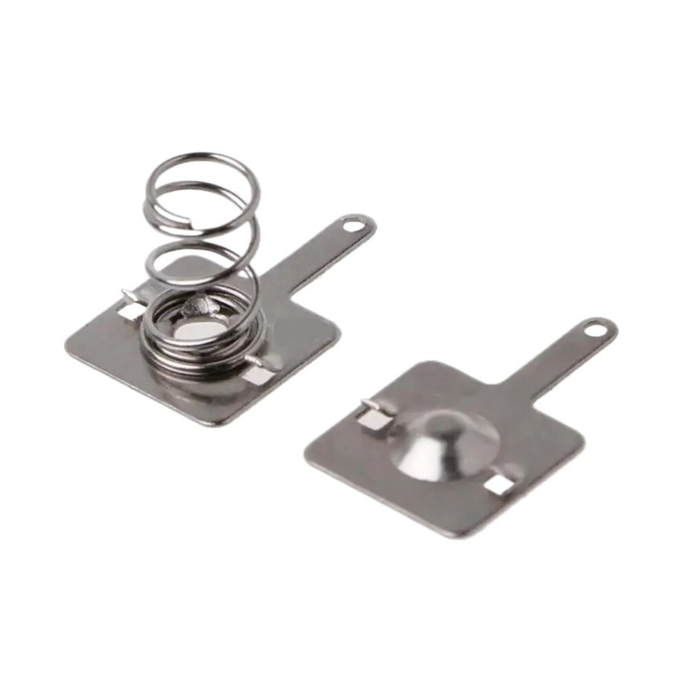 100Pcs Battery Contact Springs Aa Aaa Holder Contacts Set Durable Metal Terminals For 9310869634515