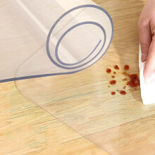 Office Chair Mat 35x59in Clear PVC Floor Protector for Hardwood with AntiSlip Surface Rectangular Design