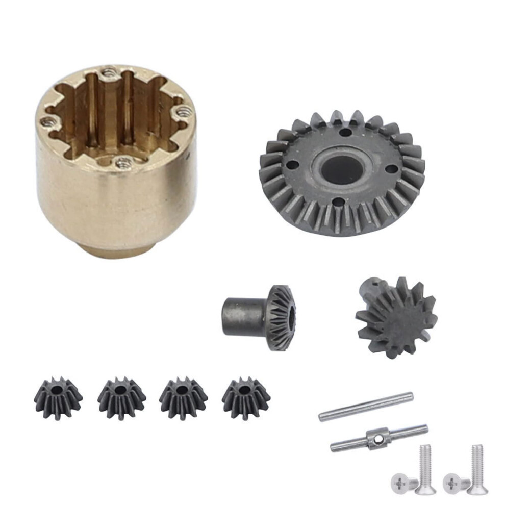 1/24 Rc Car Metal Differential Gear Upgrade For Fms Fcx24 Â Enhanced Traction And Durable Steel Parts 9310869677536