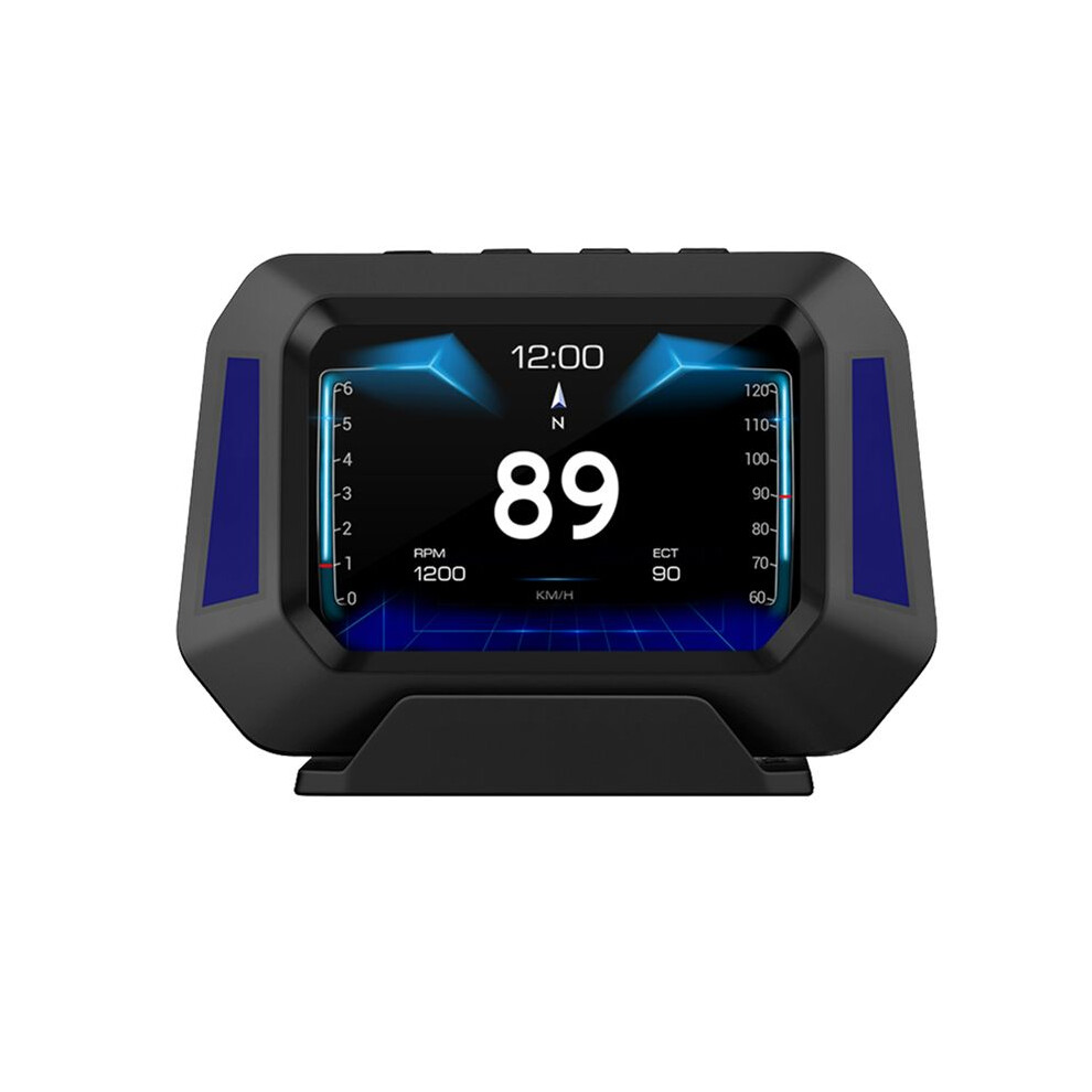P21 Hud Car Tester Gps Diagnostic Tool Dashboard Car Obd Monitor Car Lcd Monitor 6031363918255