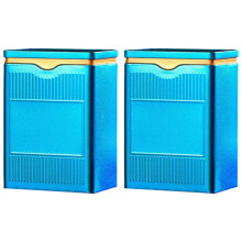 Premium Tea Box With Tight Seal Kitchen Canister-Blue S