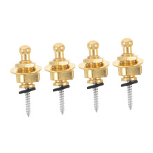 Slipproof Guitar Strap Locks 4pcs Professional Bass Guitar Strap Locks Easy Install