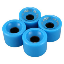 PUENTE 4Pcs Skateboard Wheels PU Wheels Long Board Wheels with ABCE-9 Bearings,