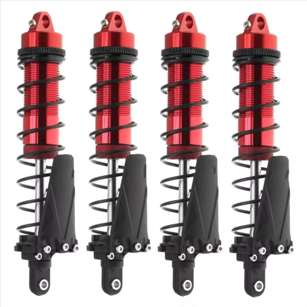 120Mm Metal Rc Car Shock Absorber Set For 1/10 Scx10 Trx4 D90 Crawler, OilâFilled Suspension Damper 9310869677956