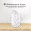 Wireless Doorbell Kit 300m Range Long Range Plugin Chime with Smart LED Indicator and 38 Tones 5