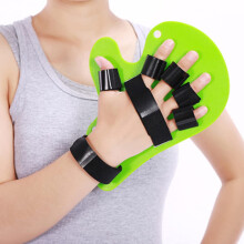 Finger Training Device with Dual Function Support, Adjustable Finger Splint Brace for Hand Recovery