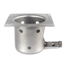 Stainless Steel Burn Pot for Pellet Grill, Fast Heating and Durable Grill Replacement Part