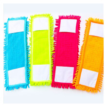 Chenille Mop Replacement Heads 4 Pack Anti Static Soft Covers for Wood Floors Effective Dust Capture
