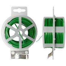 50M Garden Plant Ties Soft Twist Garden Wire Heavy Duty Support for Shrubs and Vines