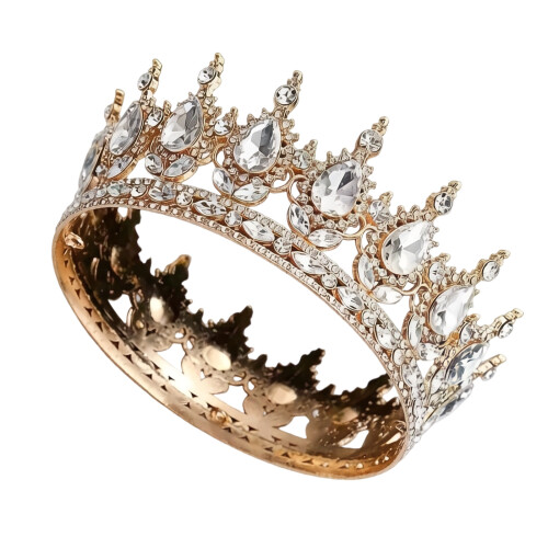 Belles décorations sur le thème de la princesse joyeux-Or