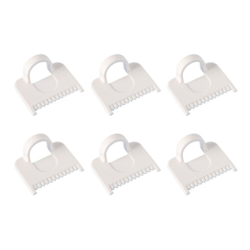 6Pcs Plastic Quilting Measuring Ruler Plastic Sewing Template