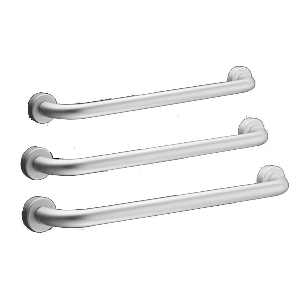 30cm Bathroom Grab Bar for Elderly, NonSlip Grip Handle, 300lb Load Capacity, Easy Install