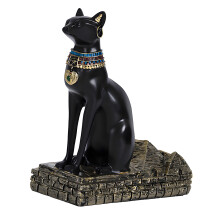 Ancient Egyptian God Wine Display Shelf Resin Bastet-Best Large