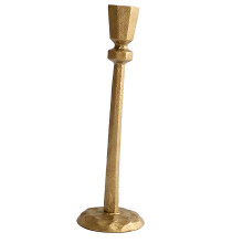 Gold Coating Iron Taper Candle Stand For Wedding Table-8933