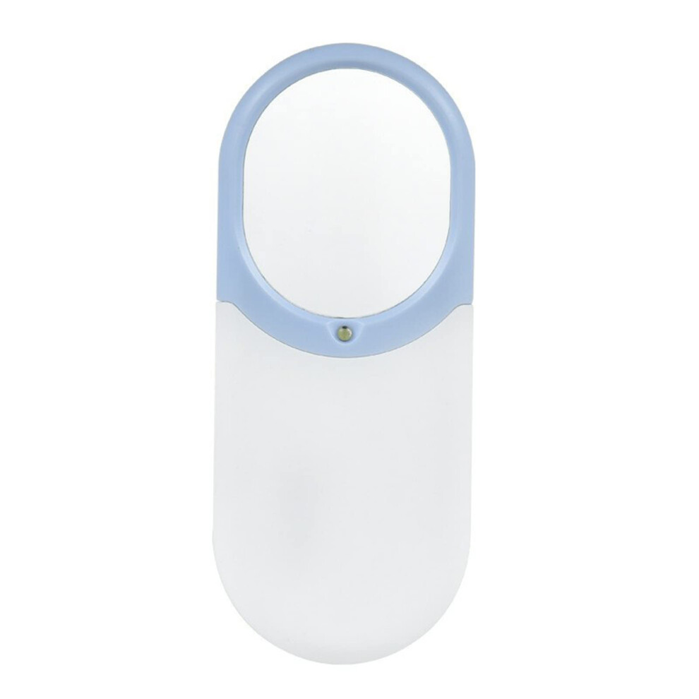 10X LED Pocket Magnifier with Automatic Illumination, Compact Handheld Magnifying Glass for Reading and Jewelry