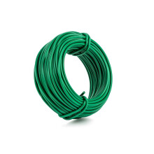 Plant Tie Wire 32.8ft Soft Green Gardening Wire for Plant Support, Gentle Stem Protection, Flexible CuttoLength Design