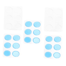 30Pcs Silicone Drum Gel Pads for Noise Reduction and Precise Tone Control, Random Colors