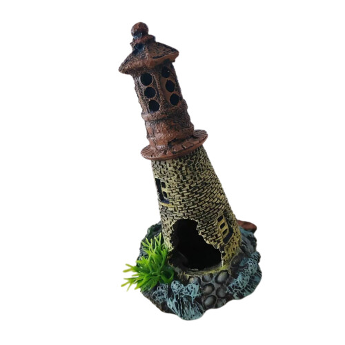 Realistic Fish Tanks Lighthouse Sculpture Fish Tanks Underwater