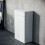 NES Home Afern 500mm Floor Mounted Back to Wall WC Unit Gloss White 2