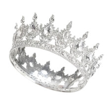 Schöne Happy Birthday Prinzessinnen-Topper zum Dekorieren-Silber