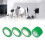 Ruban Gaffer polyvalent Fluorescent, ruban en-Vert 96mmx46M 3