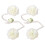 2Pcs Artistic Artificial Flower Curtain Buckle-Type B off white 1