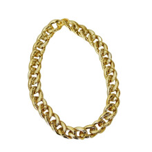 Shimmering Gold Chain Collar Pet Necklace For Small to Large-M