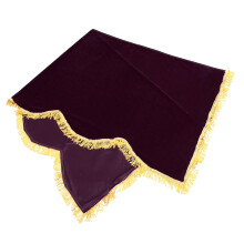 Electric Purple Upright Piano Cover Thick Velvet Dust Protector Easy Fit Scratch‑Resistant Design