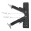 Adjustable Heavy Duty Steel RV Step Stabilizer for Camper, Anti‑Shake Foldable Support Stand 2