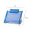 Adjustable Padded Bed Backrest for Reading or Recovery, Foldable Reclining Support for Bed and Sofa, Blue 2