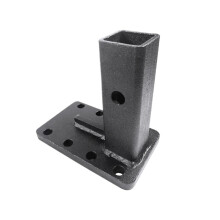 Adjustable Pintle Hook Receiver Mount 5‑Ton Heavy Duty Trailer Hitch for RV Camper Towing