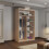 (120cm, Oak) Mirrored Sliding Door Wardrobe 3