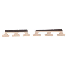 2pcs Banjo Bridge Saddle Replacement Set Lightweight Easy Install Durable for Consistent String Support