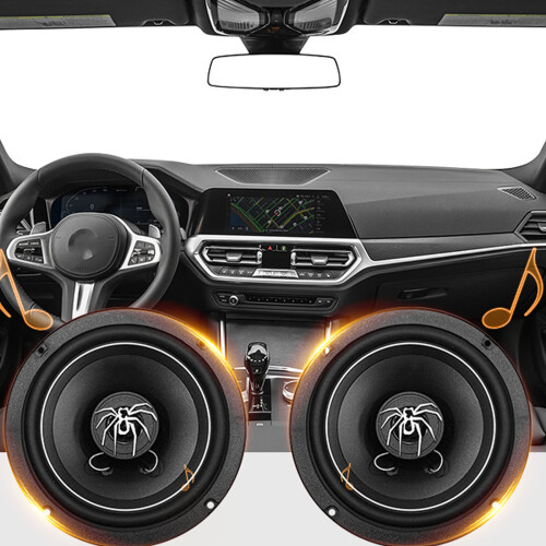 2 Stuks 6.5Inch 120W Power Auto Luidspreker Hittebestendige 1