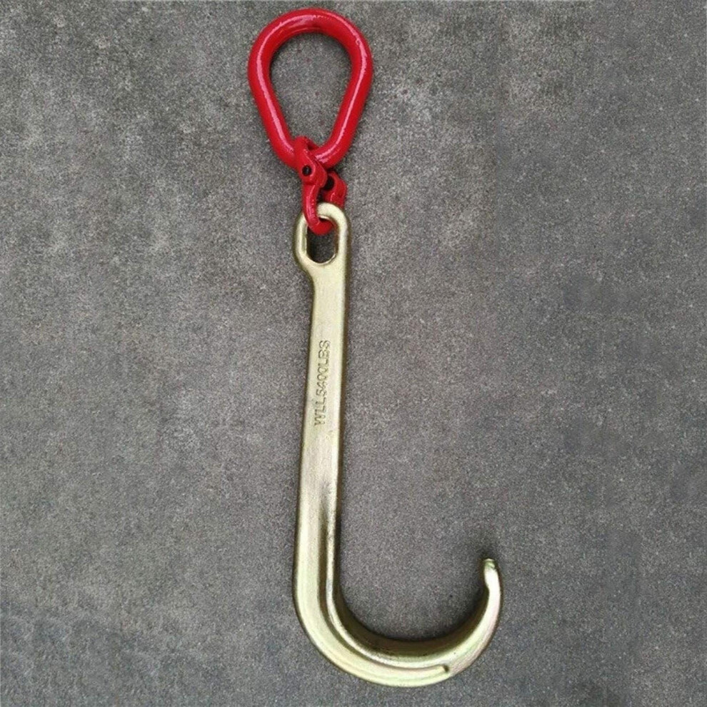 Heavy Duty Forged Steel Tow Chain With Clevis Grab Hooks, 5 Ton Car Towing Chain For Vehicle Recovery 9330225628125