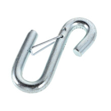 Trailer Tow Hook, Heavy Duty Safety Chain Hook with AntiSlip Secure Lock for RV and Boat Towing