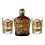 Elegant Whiskeys Decanter And Glass Cup-Three piece clock co 1