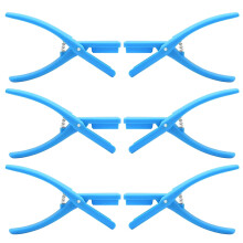 6Pcs Kitchen Essential Shell Removers Outdoor BBQ-Blue