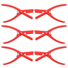 6Pcs Kitchen Essential Shell Removers Outdoor BBQ-Red