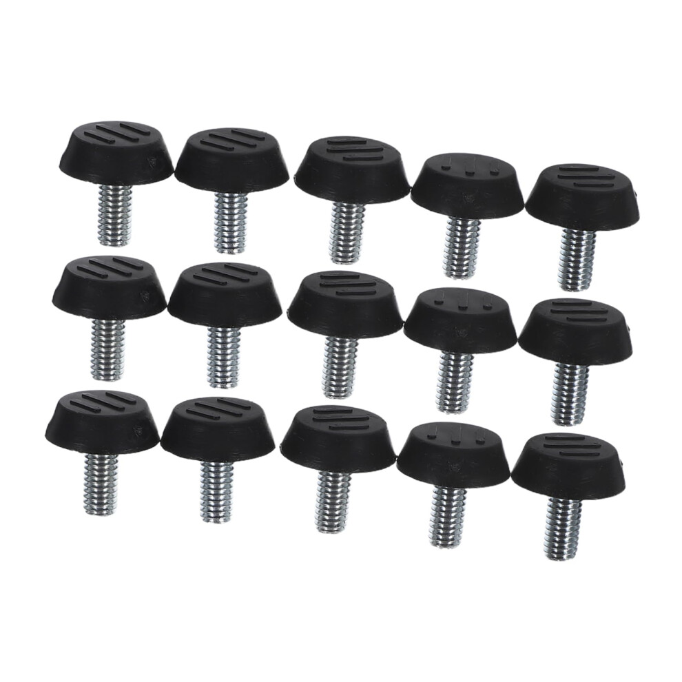 16Pcs Adjustable Furniture Legs With Stable Leveling Support And Noise Reduction Pads For Tables And Chairs 9310869680598