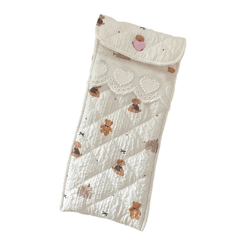 Fashionable Printed Glasses Case Soft Fabric Protective Cover-7
