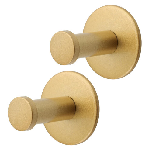 2Pcs Zinc Alloy Hooks Ideal For Organizing Bathroom Kitchen