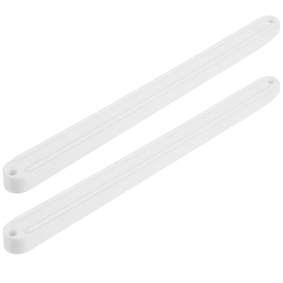 White Plastic Drawer Slides 30Cm Side Mount Cabinet Rails Smooth Quiet Operation For Kitchen Dresser 9330225672739