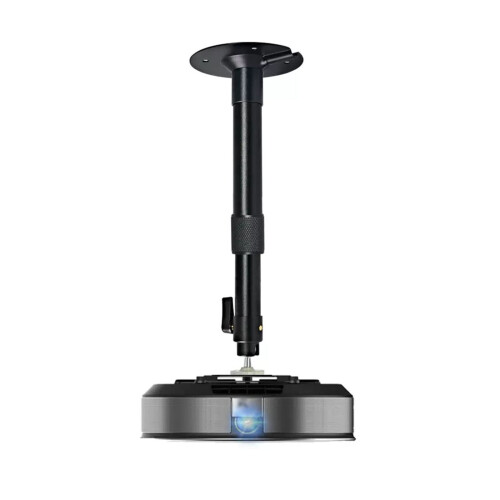 Adjustable Projector Stand 67–120cm Black, Universal Ceiling Mount with Aluminum Alloy Bracket