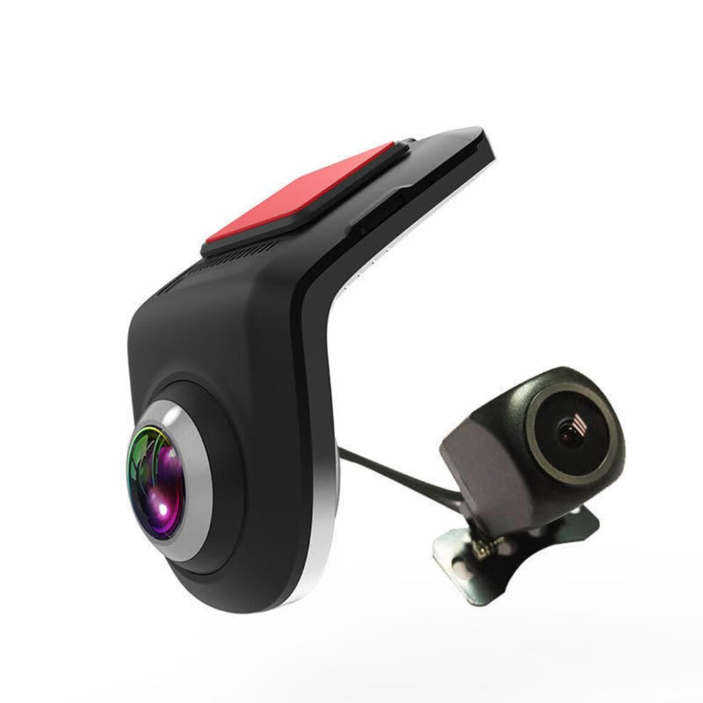 Hd Dash Cam With Lane Departure Warning And Voice Alerts, Usb Hidden Car Dvr With 32G Loop Recording 9310869636953