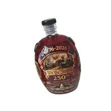 Krasbestendige whiskycontainer met patriottisch-enkele fles