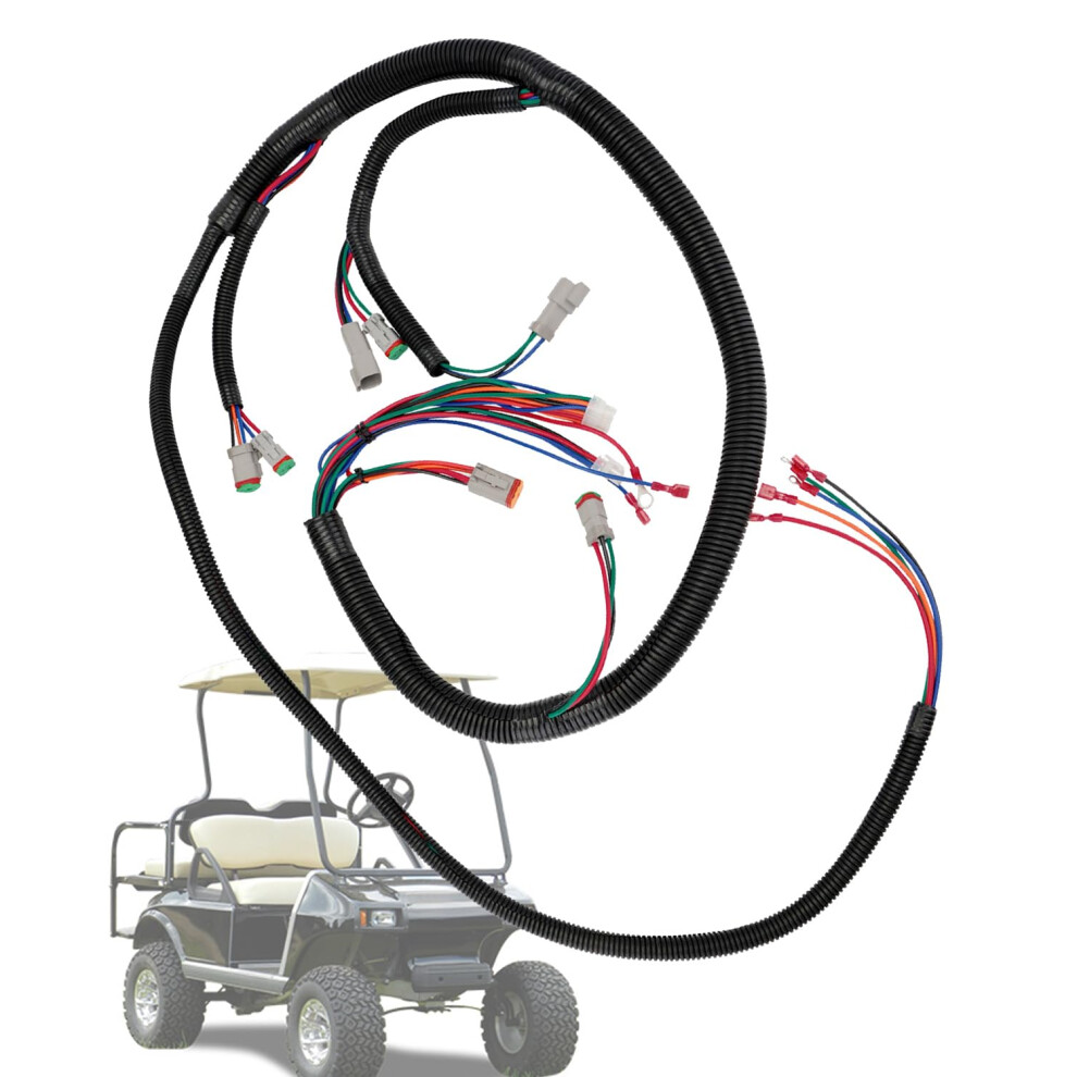 Wiring Harness 48V Iq For Club Car Ds Golf Cart Controller 15105201, PlugâAndâPlay FactoryâFit Replacement 9310869637042