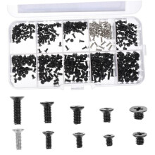 Laptop Screw Assortment Set Flat Head Countersunk Screws for Computer and Maintenance
